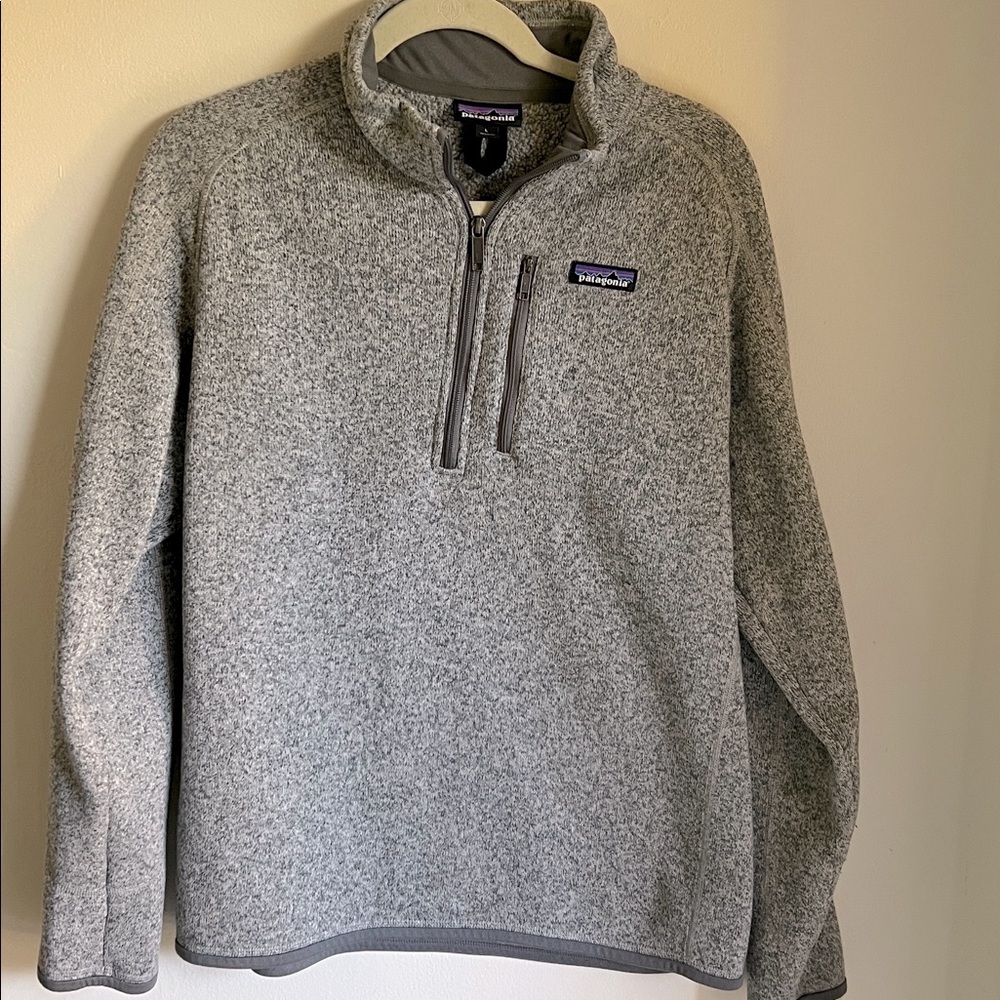 Patagonia Better Sweater Quarter Zip Fleece Pullover